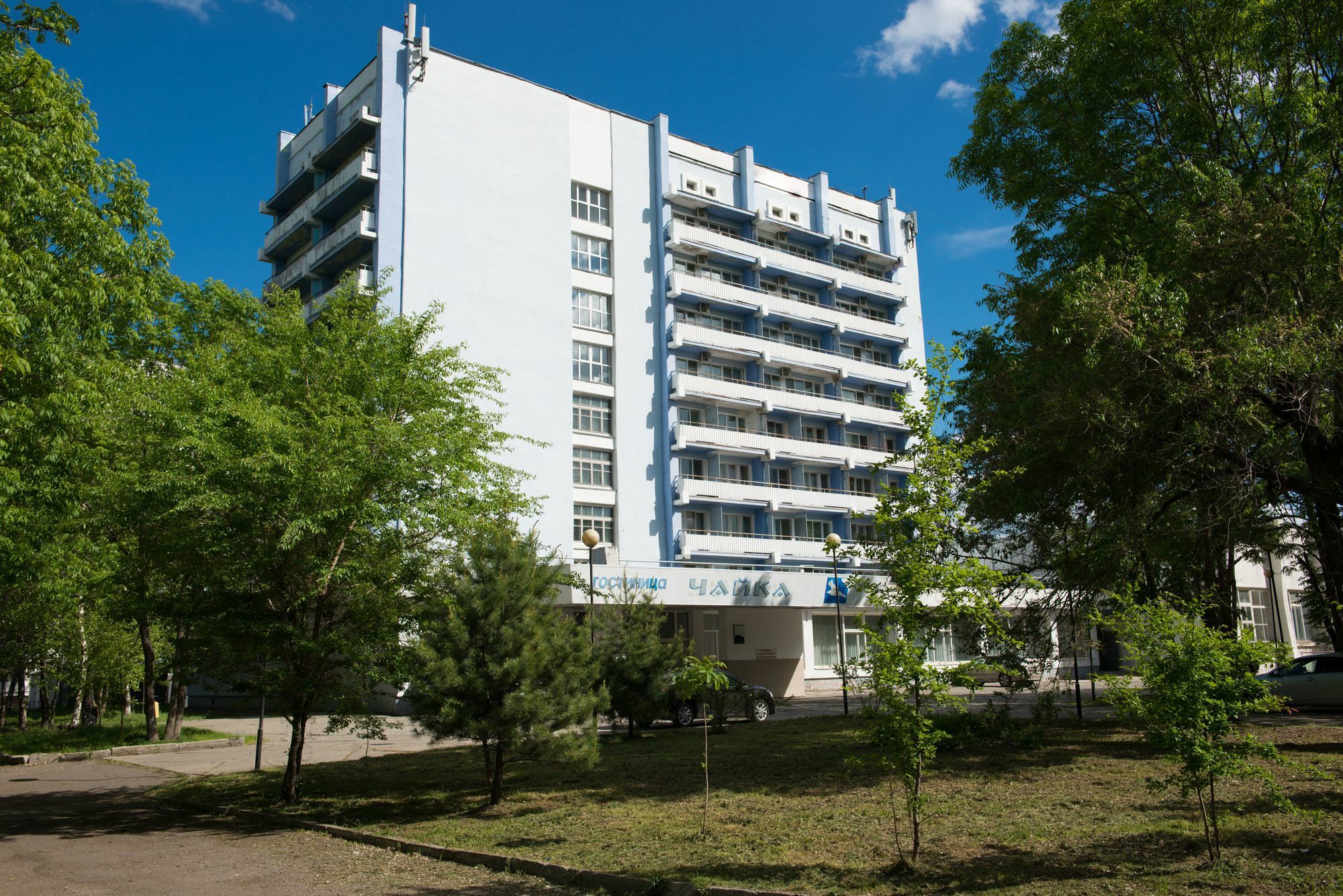 Chaika Hotel Khabarovsk Exterior foto